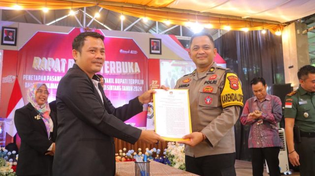 Kabag OPS Polres Sintang Kompol Aang Permana
